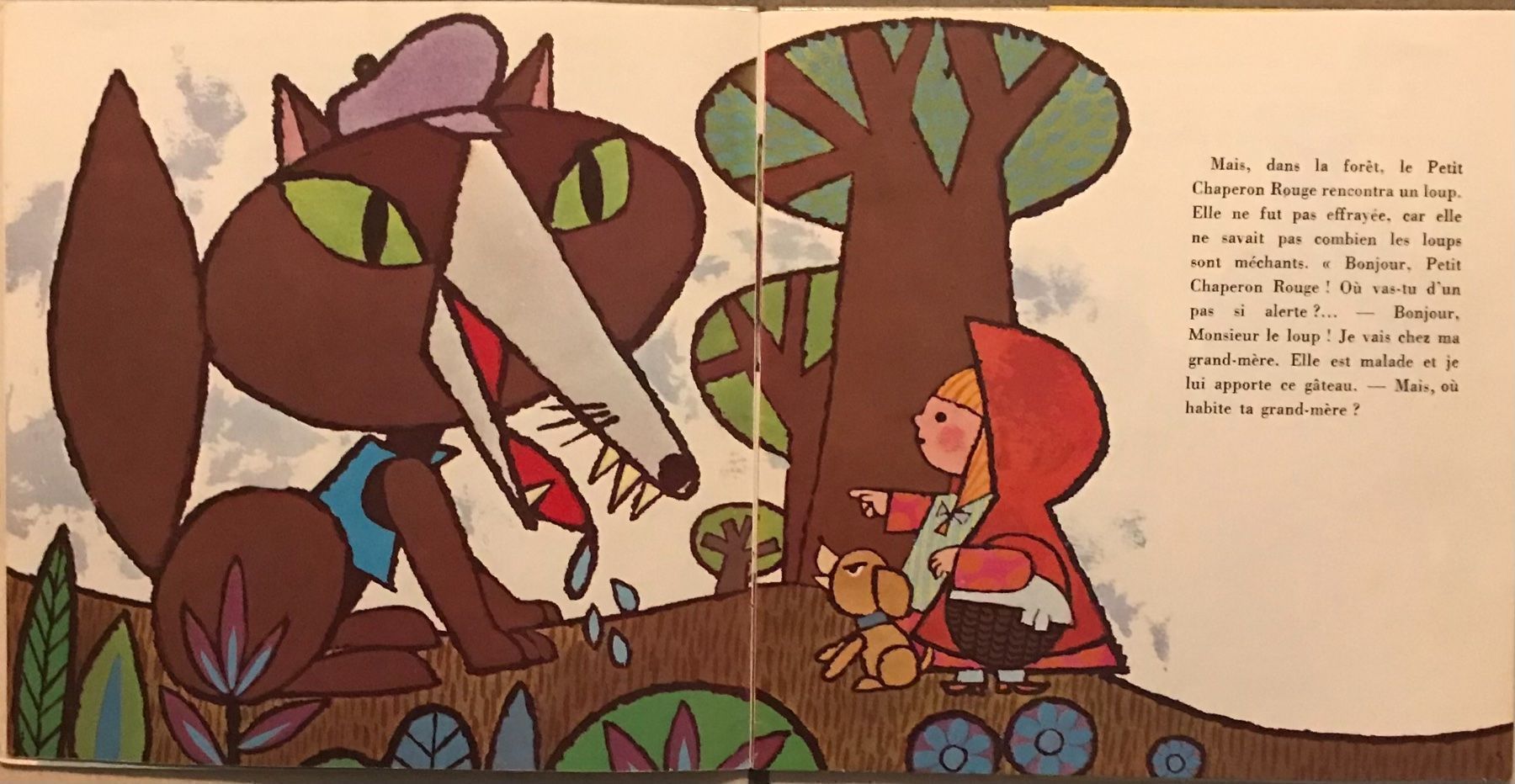 Dischi in vinile: LE PETIT CHAPERON ROUGE – Usato da Bussigny venduto da vinyl-pas-cher 3