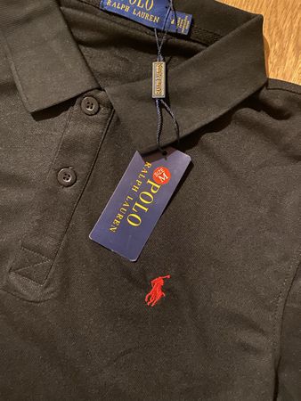 Ralph Lauren Poloshirt Schwarz Grösse M