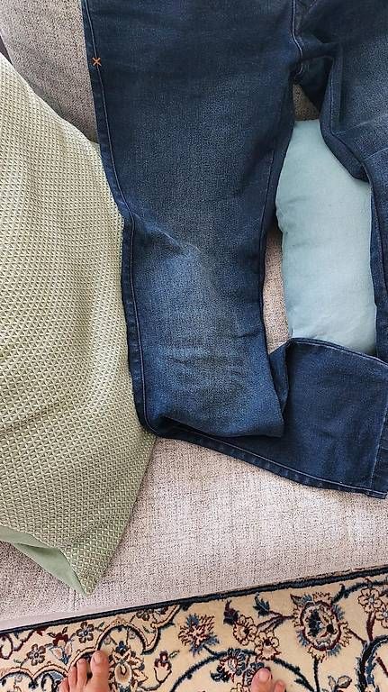 Pantaloni: Töffjeans mit Knieschoner 2x getragen – Usato da Bauma venduto da uim_7klr 1
