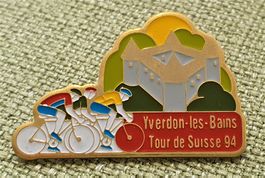 P421 Pin Velo-Rennen Tour de Suisse 1994 - Yverdon les Bains