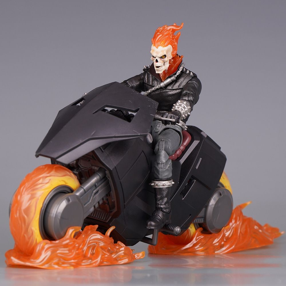 Marvel Statuette: Ghost Rider figure with hell motercycle - Marvel Legends – Nuovo (secondo la descrizione) da Glattbrugg venduto da har_jgc7 6