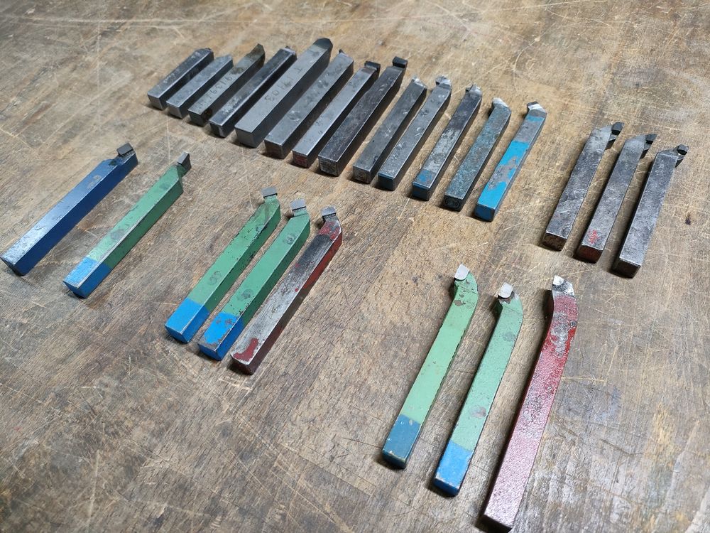 Drehstahl 16mm Mit Wendeplatten Für Drehbank / CNC (Gebraucht) In