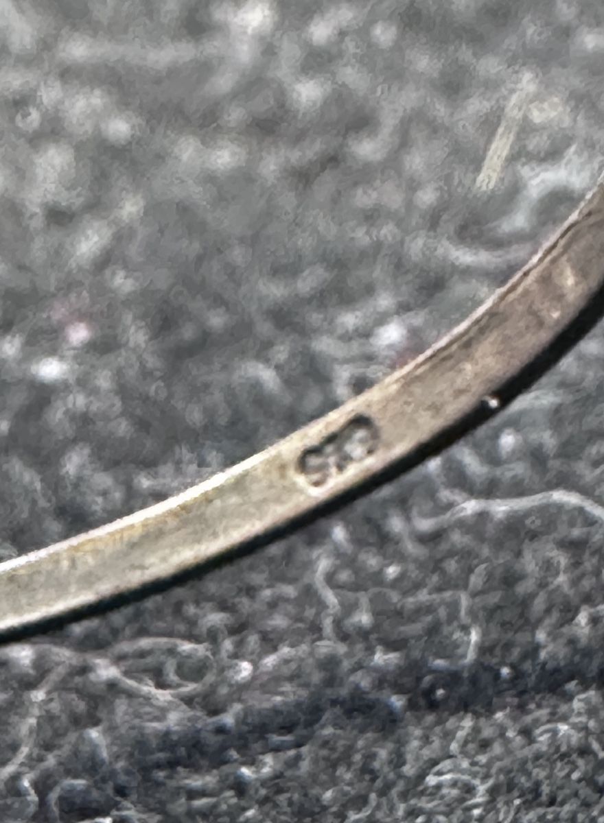 Anelli: Silberring mit rotem Stein 925er Silber – Usato da Berikon venduto da Rueegg4 2