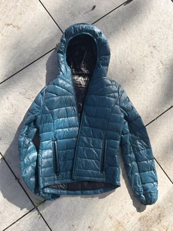 Miss Sixty Daunenjacke blau mit Kapuze sehr wenig gebraucht