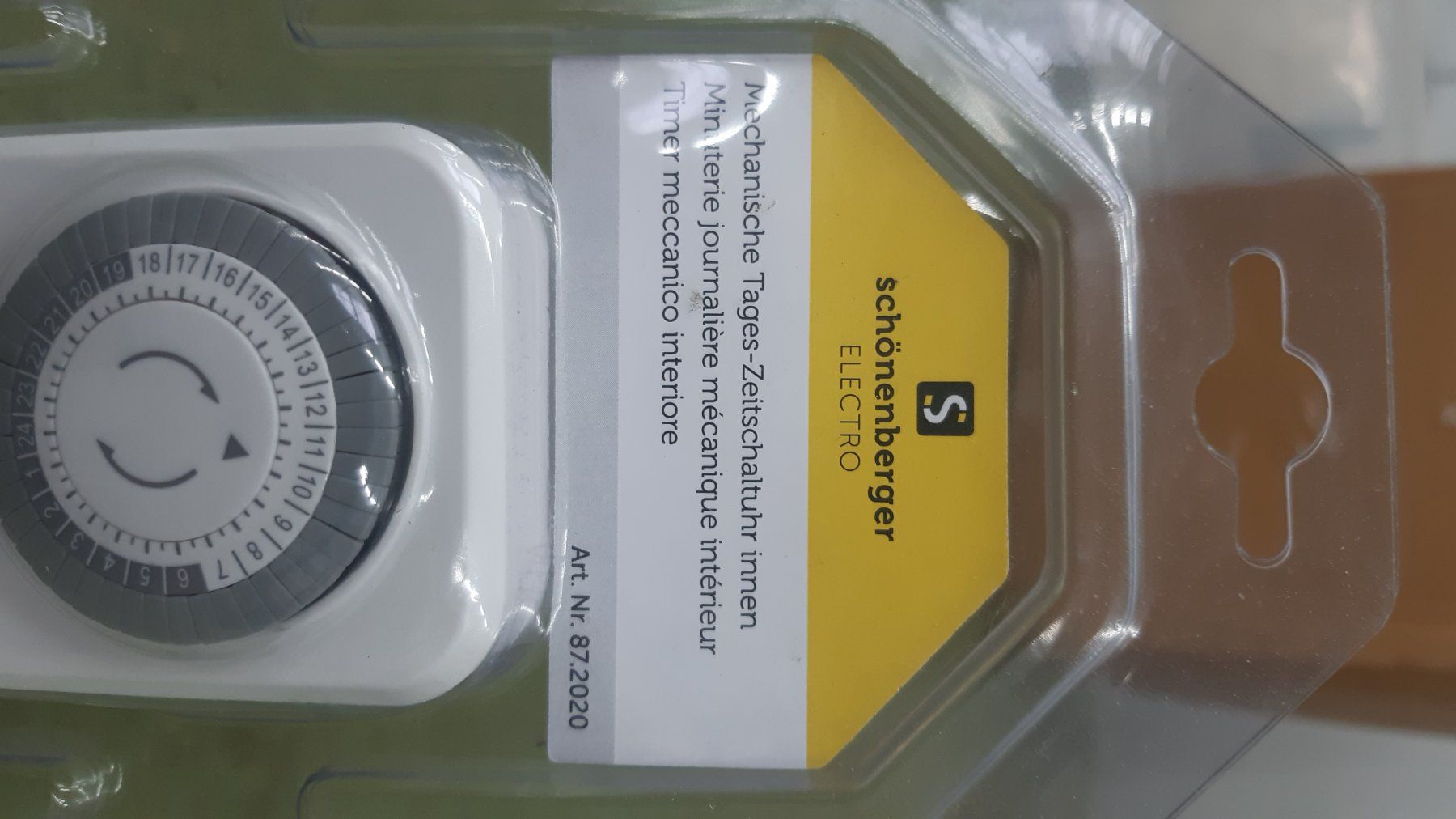 Stromzufuhr: Zeit-Schalt-Uhr  NEU – Neu und originalverpackt aus Adlikon b.Regensdf von attila63 4