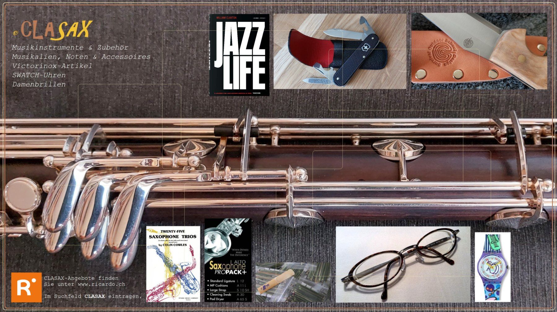 Vandoren Strumenti musicali: VANDOREN V16 3.5 Tenor-Saxophon – Nuovo e nell'imballaggio originale da Rotkreuz venduto da CLASAX 4