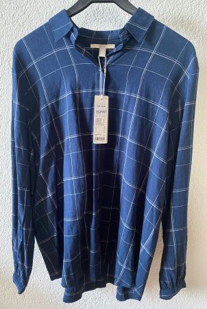 Damen Leinenmix Hemd Gr.40 Esprit.  Neu