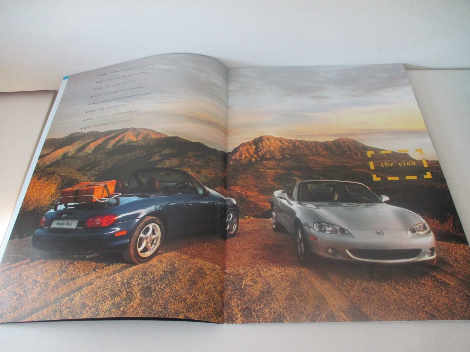 Dokumente: MX-5 CABI KATALOG – Gebraucht aus Langnau i. E. von Superseven69 3
