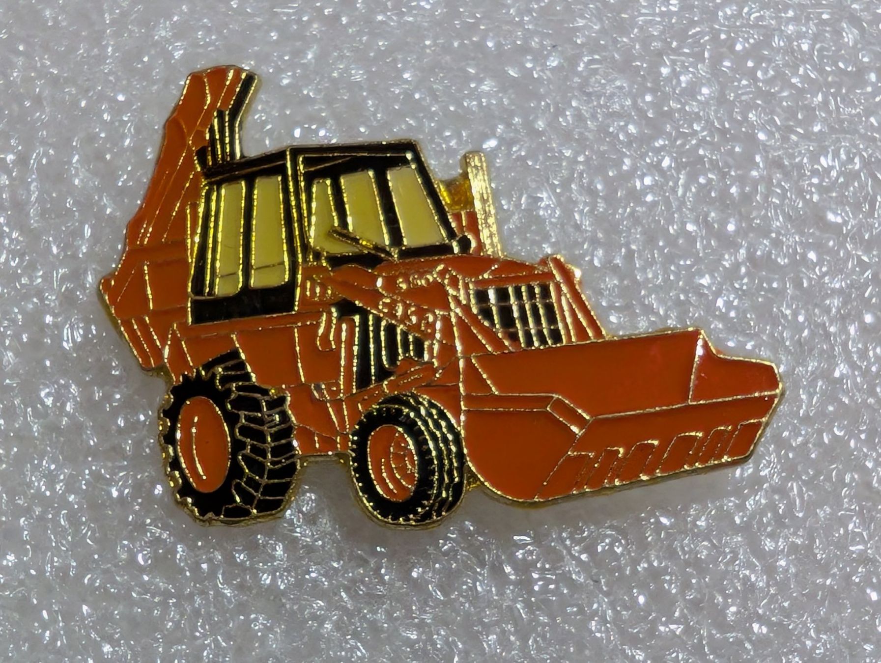 Placchette & Badge: Ansteckpin 168: Baggerlader – Usato da Oppligen venduto da Pin-Fall-Shop