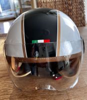 Motorradhelm_Retrolook_Crivit_mit Sturmmaske_alles neu