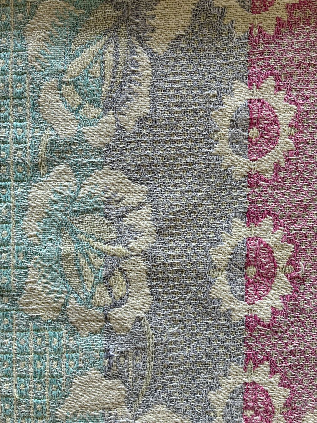Coperte: vintage S.R.Rathi Baumwolle Decke – Usato da Dornach venduto da catshu 1