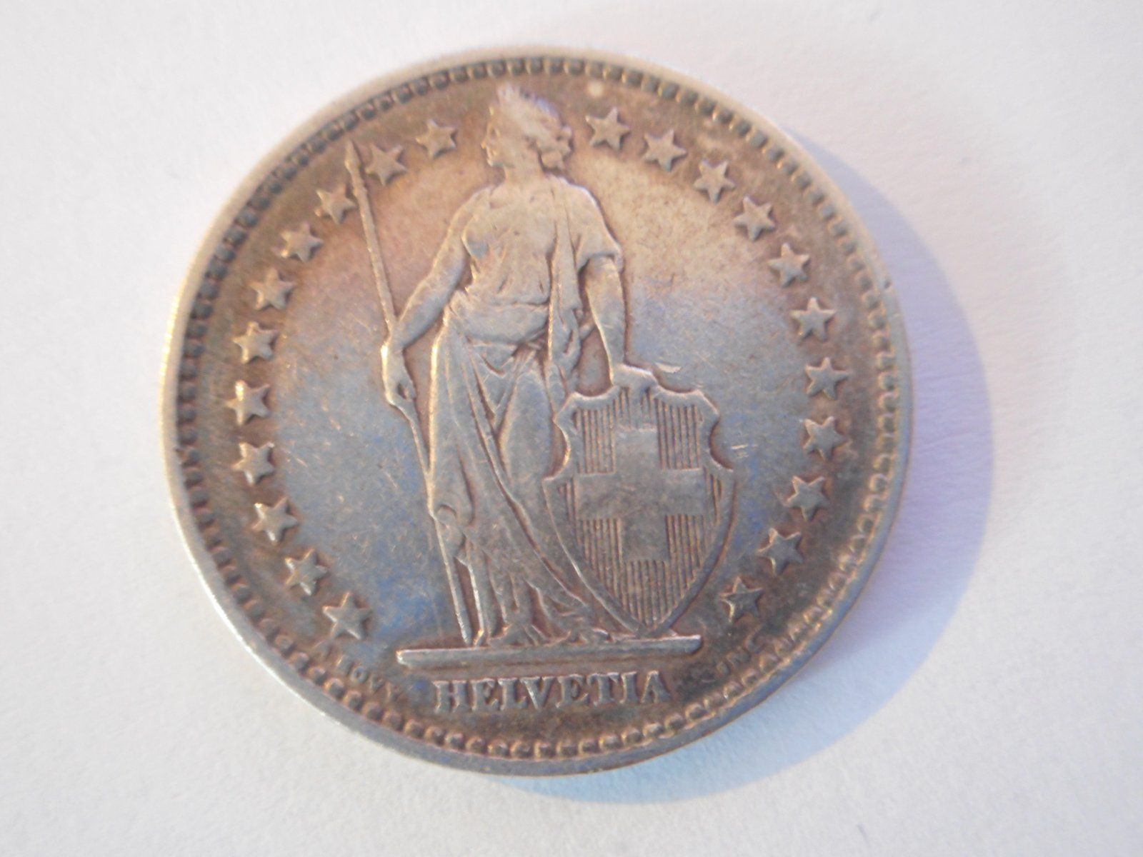 Alle Münzen: 2 Fr. 1920 silber – Gebraucht aus Kriegstetten von pizlad2010 2