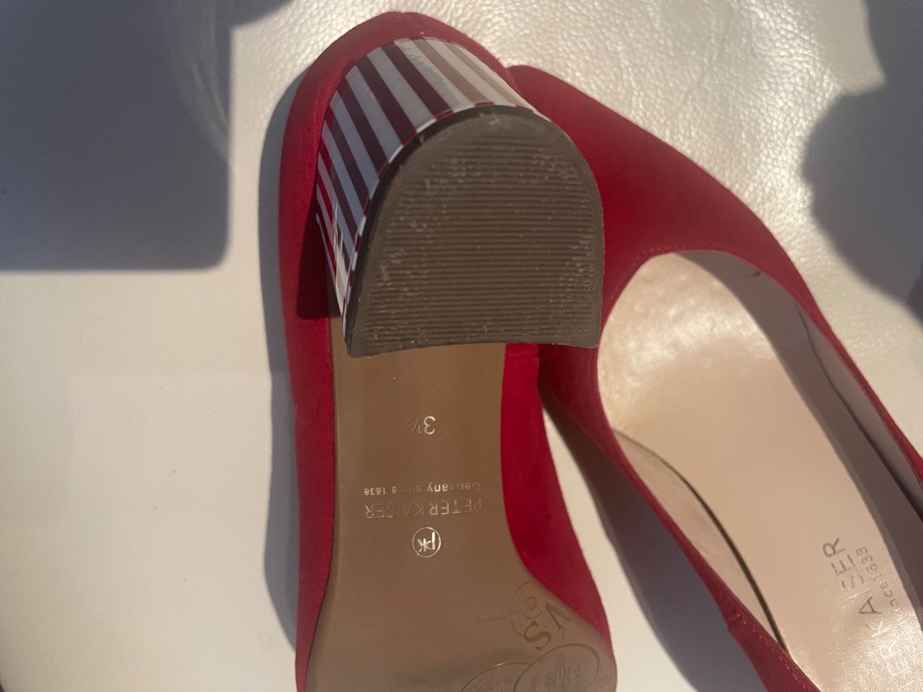 Kaiser Damenschuhe: Peter Kaiser Pumps mit Blockabsatz gr 37 – Gebraucht aus Scherz von Mandarine8 3