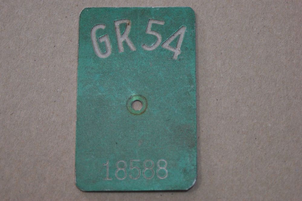 Ancienne Plaque De Vélo émaillée, Meuse, Garage Rouy Frères Jarny, M&M, France