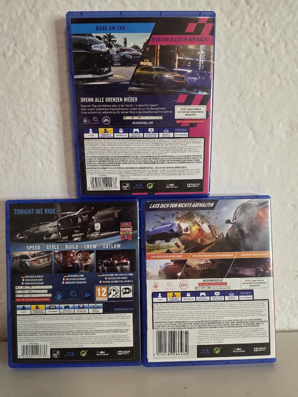 Spiele: PS4 Spiele Need for Speed Bundle  – Gebraucht aus Ehrendingen von lax21 1