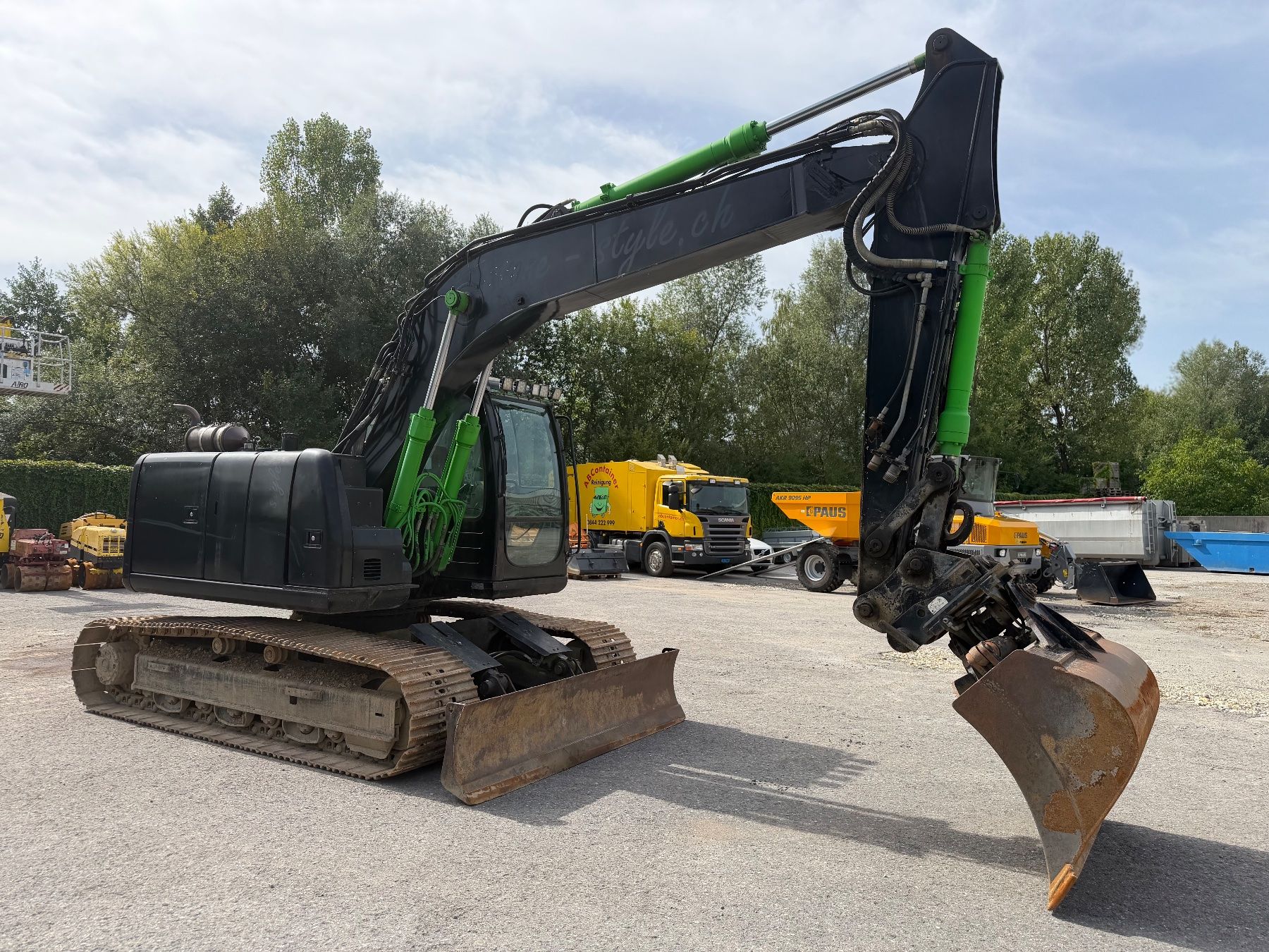 Kobelco Excavateurs: Kobelco E145, Bagger, Baumaschine, Raupenbagger – D'occasion à Jona par tsbm2 2