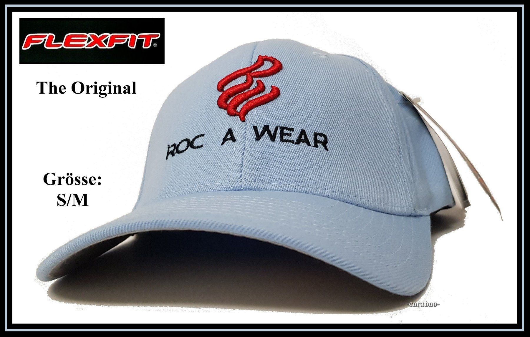 Hüte, Mützen & Caps: Original FLEXFIT® Cap / ROC A WEAR / S/M – Neu (gemäss Beschreibung) aus Winterthur von -carabao-