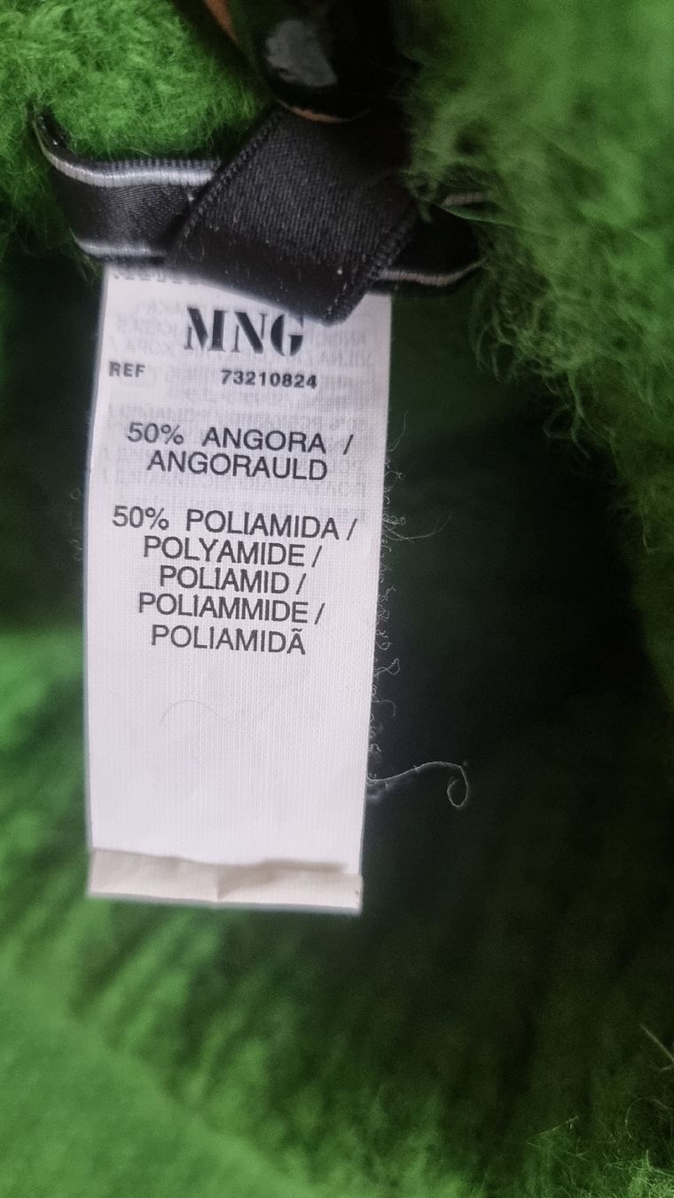 Mango Maglioni & Felpe: Pull chaud Mango, taille M, vert vif. – Usato da Carouge GE venduto da mon_x9y7 2