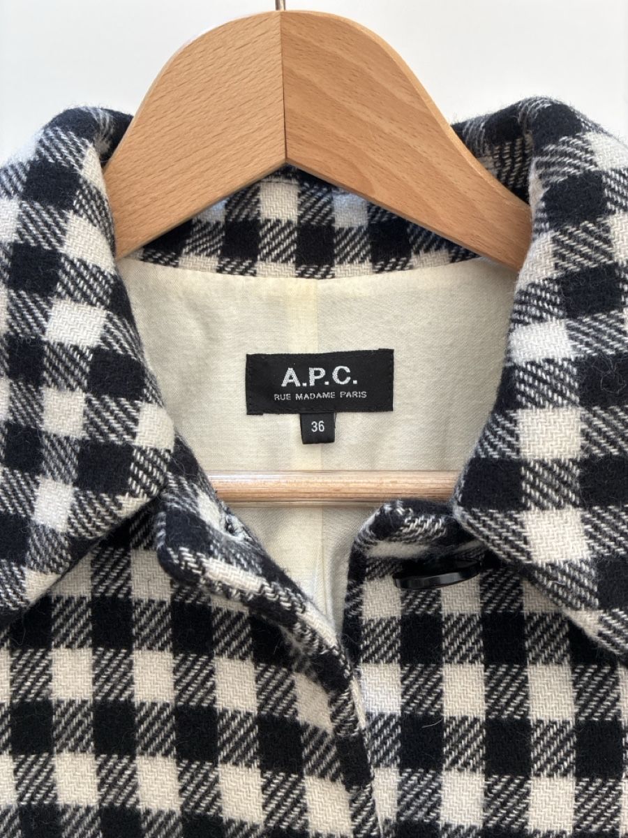 Apc Cappotti: Mantel A.P.C., Gingham, Grösse 36 – Usato da Winterthur venduto da vel_6txj 3