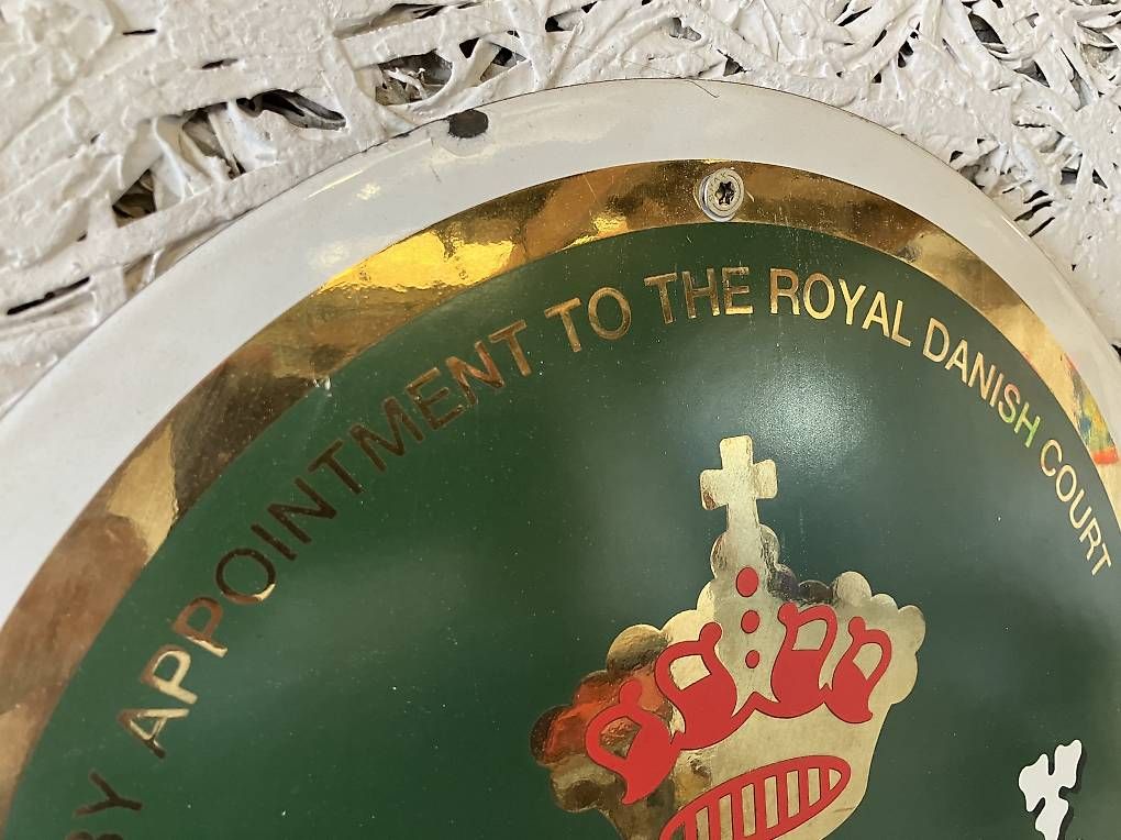 Insegne: antikes Email-Schild Carlsberg Beer – Usato da Güttingen venduto da Schattenwerker 1