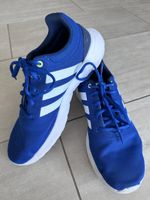 Adidas Sneaker Hallenschuhe blau Gr 39 1/3 Top Zustand 