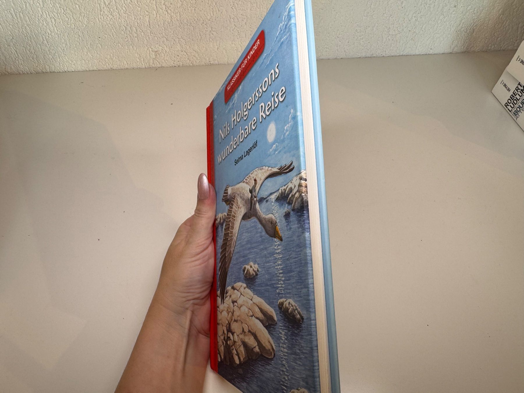 Libri: BUCH: Selma Lagerlöf, Nils Holgerssons wunderbare Reise – Usato da Grosswangen venduto da Kleine.Knoepfe 1