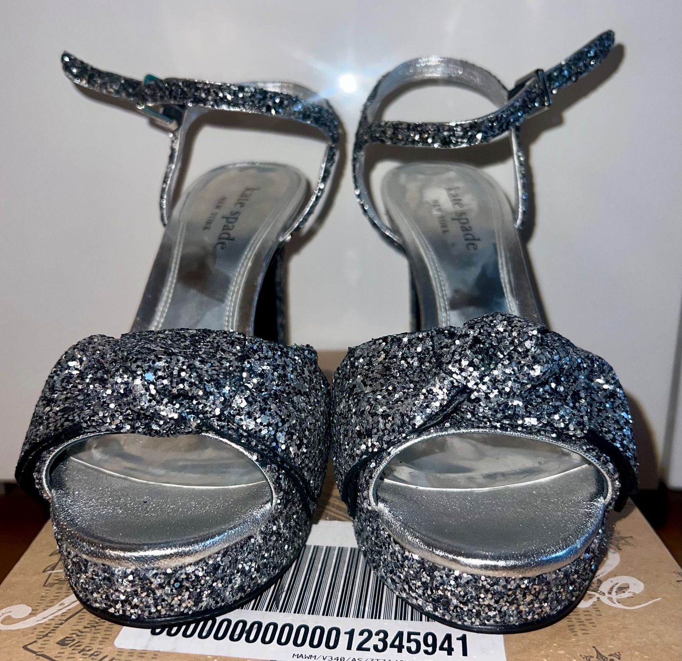 Kate Spade Scarpe da donna: Kate Spade Glitter Bow Miya Platform Sandals - Size 8.5 – Usato da Zürich venduto da FT_Zurich 3