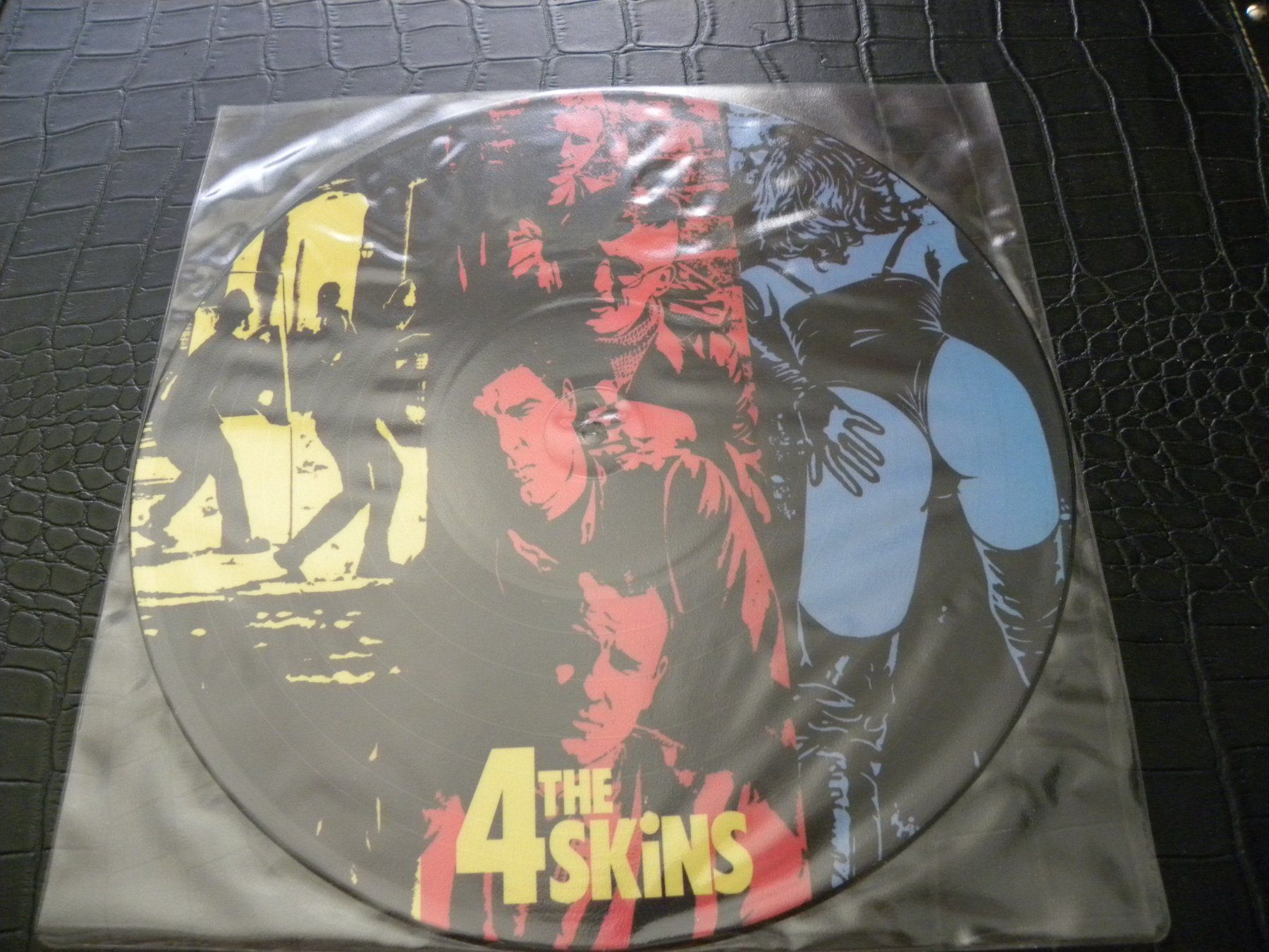Schallplatten: The 4 Skins Picture Disc – Neu und originalverpackt aus Olten von rollinon