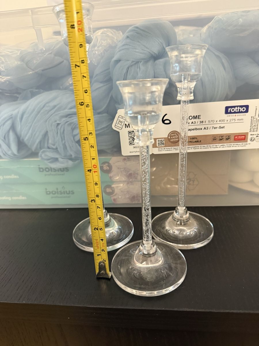 Bougeoirs: Kerzenhalter 3er Set, 7x – D'occasion à Horgen par smaally 5