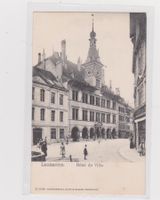 CP Lausanne - Hôtel de Ville vers 1910