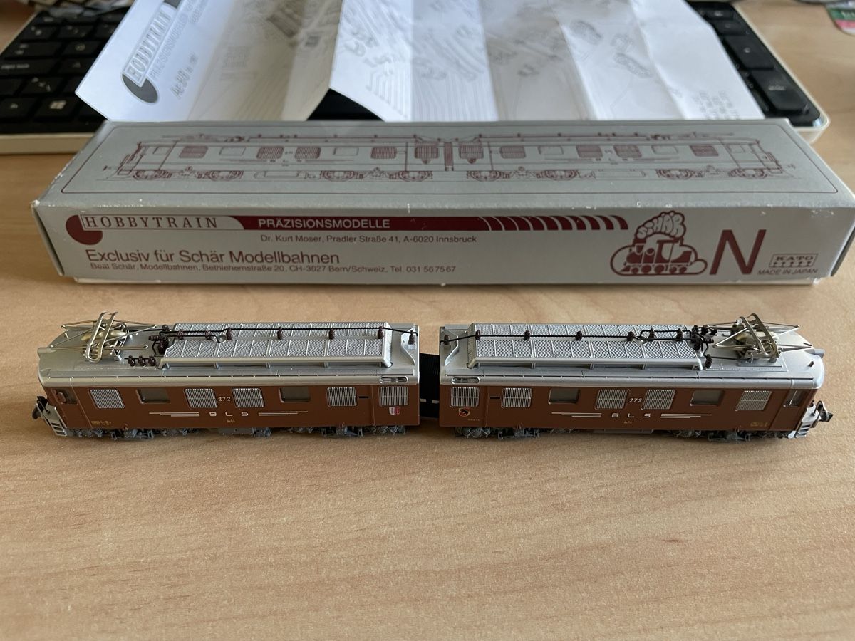 Hobbytrain Modellini di ferrovie: BLS Ae 8/8 von Hobbytrain – Difettoso da Oberrieden venduto da Knabi0
