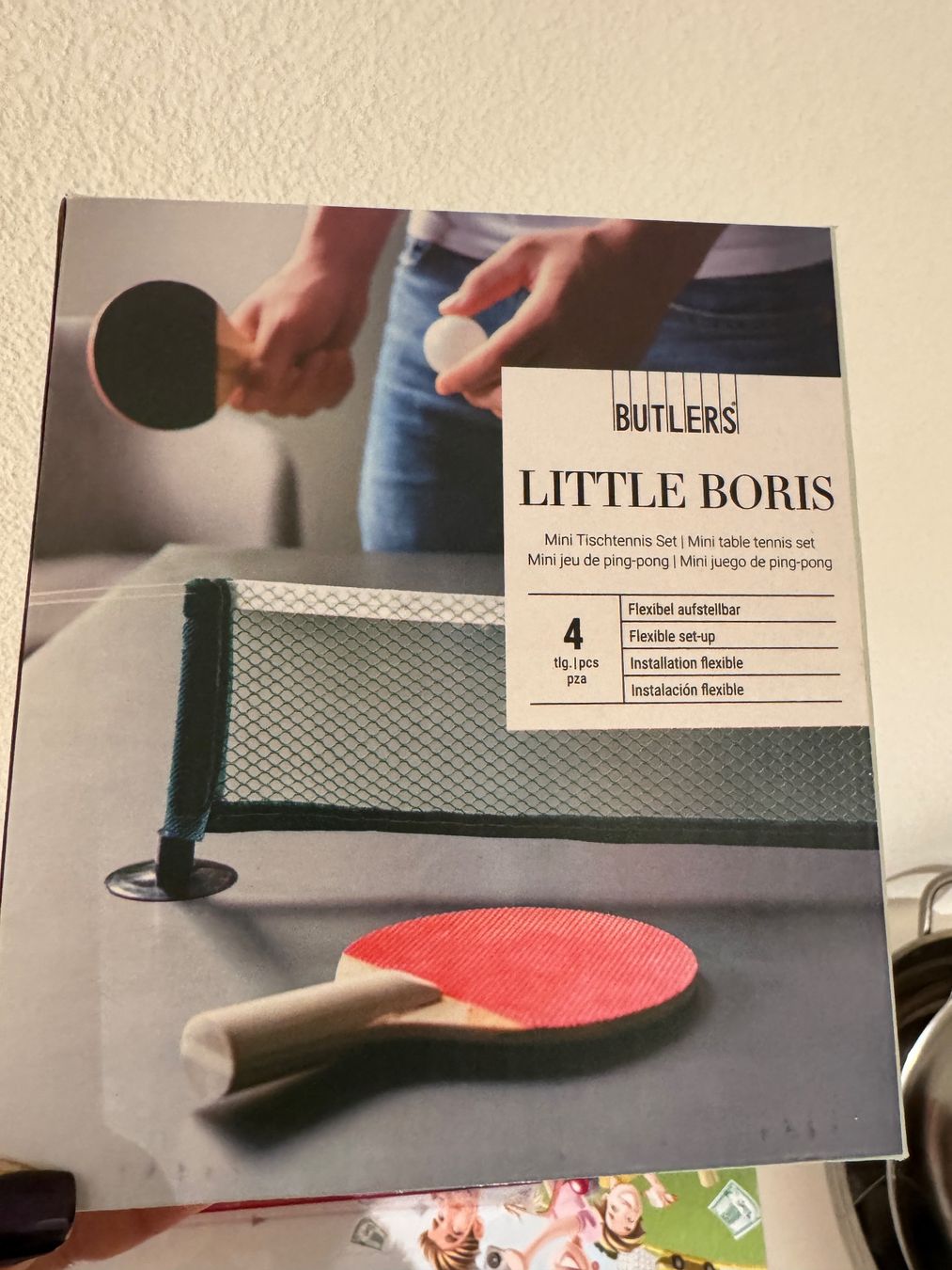 Giochi: Little Boris Mini Table Tennis Set - Summer Fun! – Usato da Jonen venduto da chrispluess