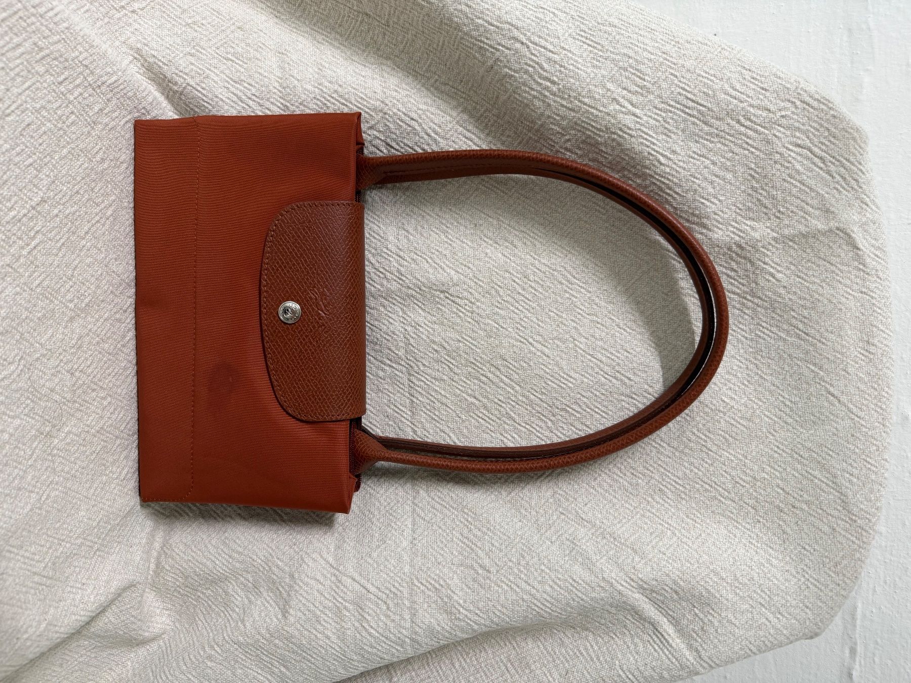 Longchamp Borse da donna: Longchamp Le Pliage L Cognac Leder/Nylon Herbst ... – Usato da Basel venduto da Majae02 4