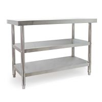 Edelstahl Arbeitstisch 120x60x85cm