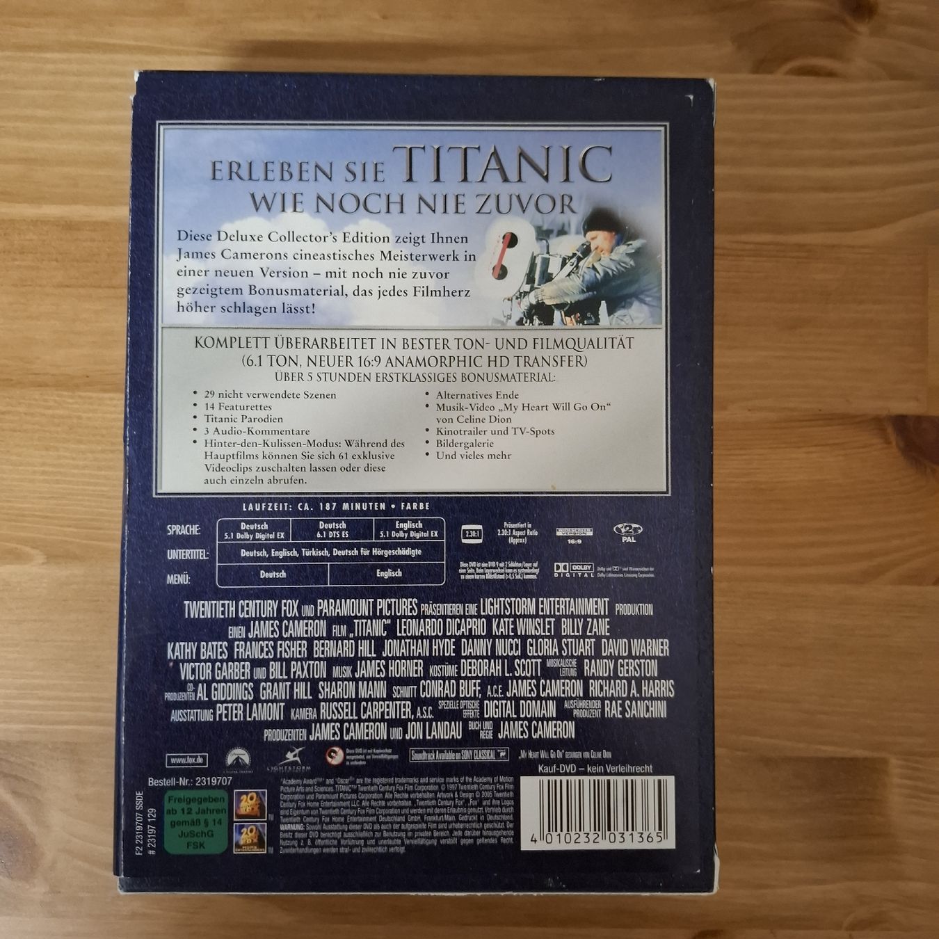 Tutti i DVDs: DVD Titanic Deluxe Collector's Edition – Nuovo (secondo la descrizione) da St. Gallen venduto da emi_nfh9 1