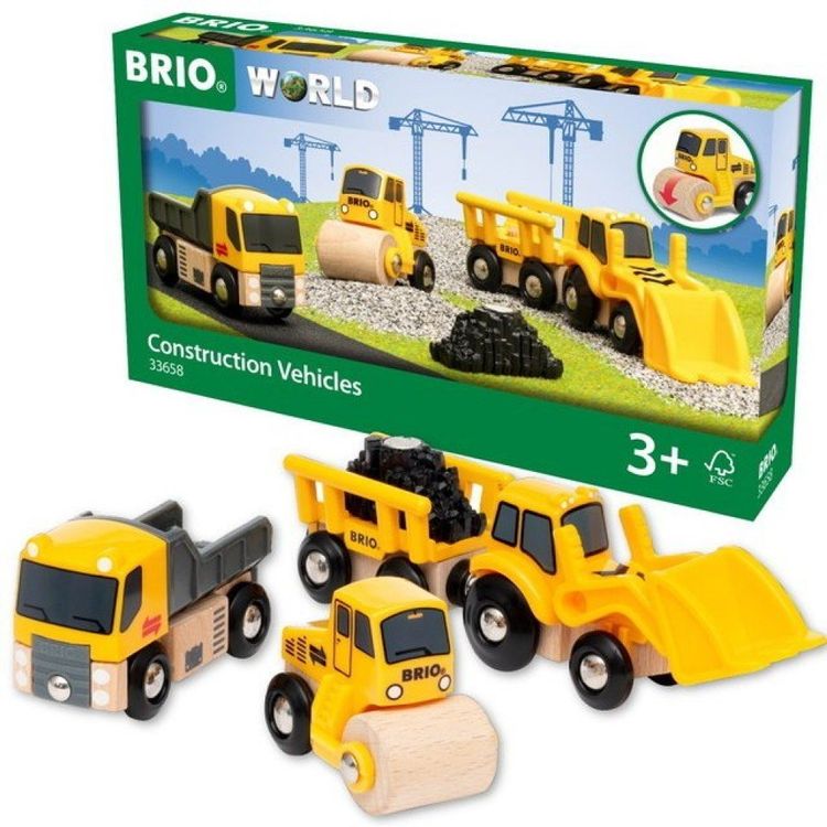 Kaufen Melissa & Doug Puzzles Baustellenfahrzeuge 4-in-1, 12 Teile