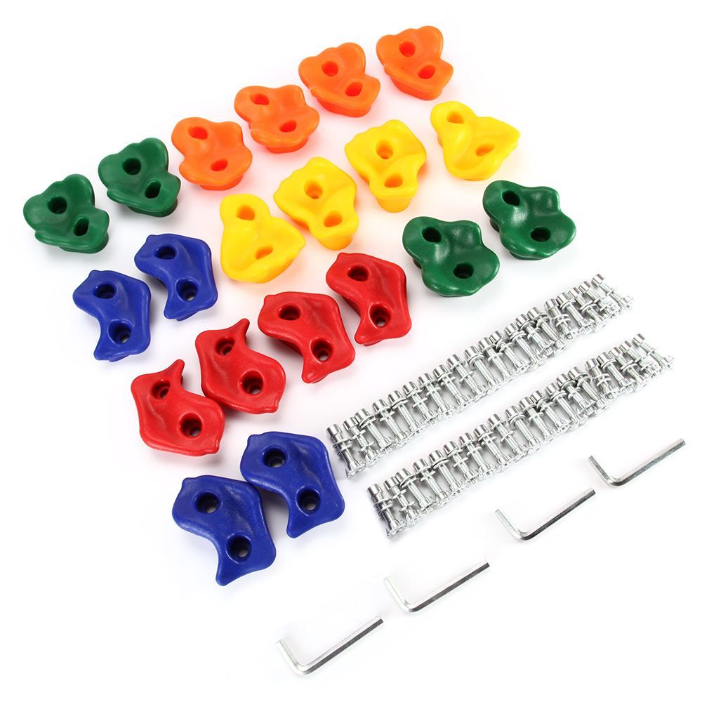 Kletterwände & Klettergriffe: Kinder Klettergriffe Klettersteine bunt – Neu (gemäss Beschreibung) aus Thun von Laoye 8