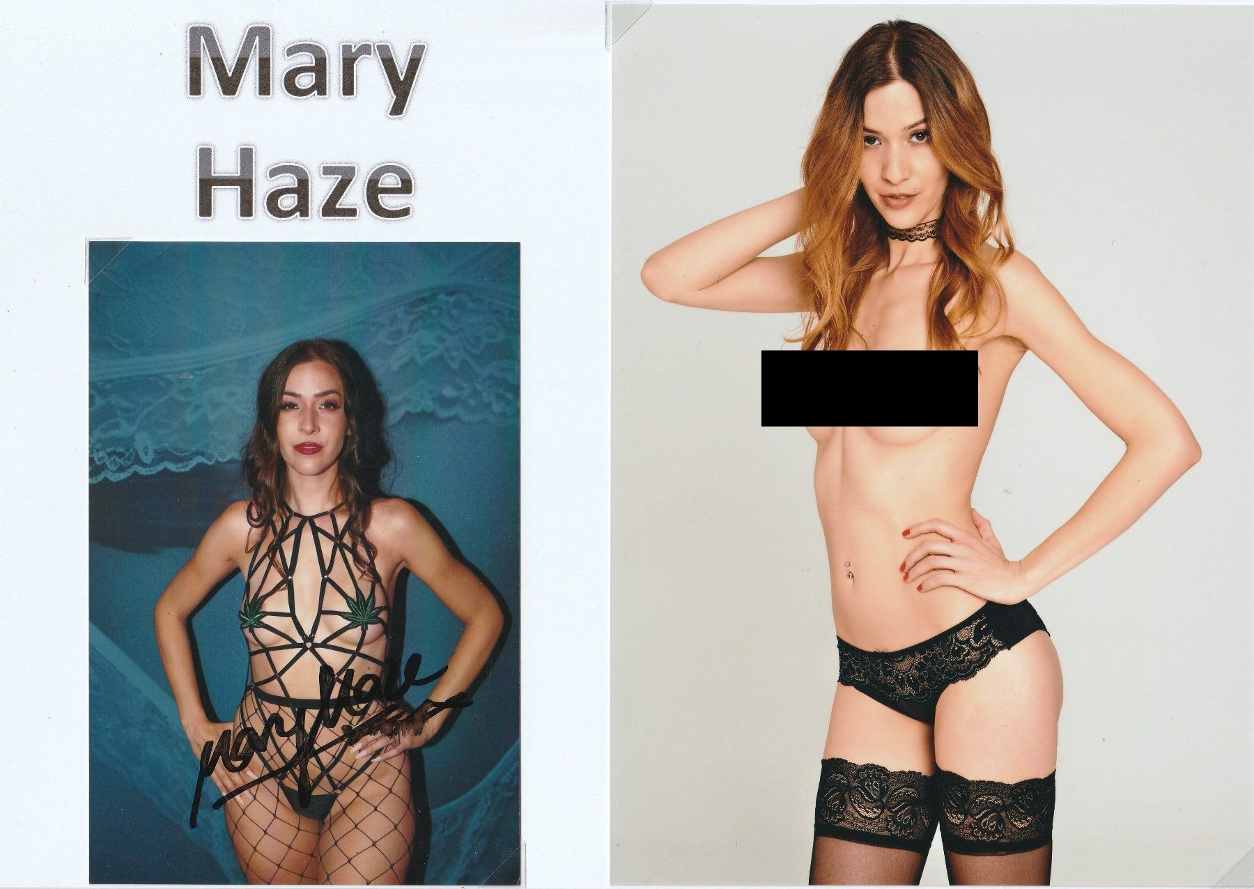 Autogramme: Mary Haze / Originalautogramm – Gebraucht aus Schwyz von racingautographs