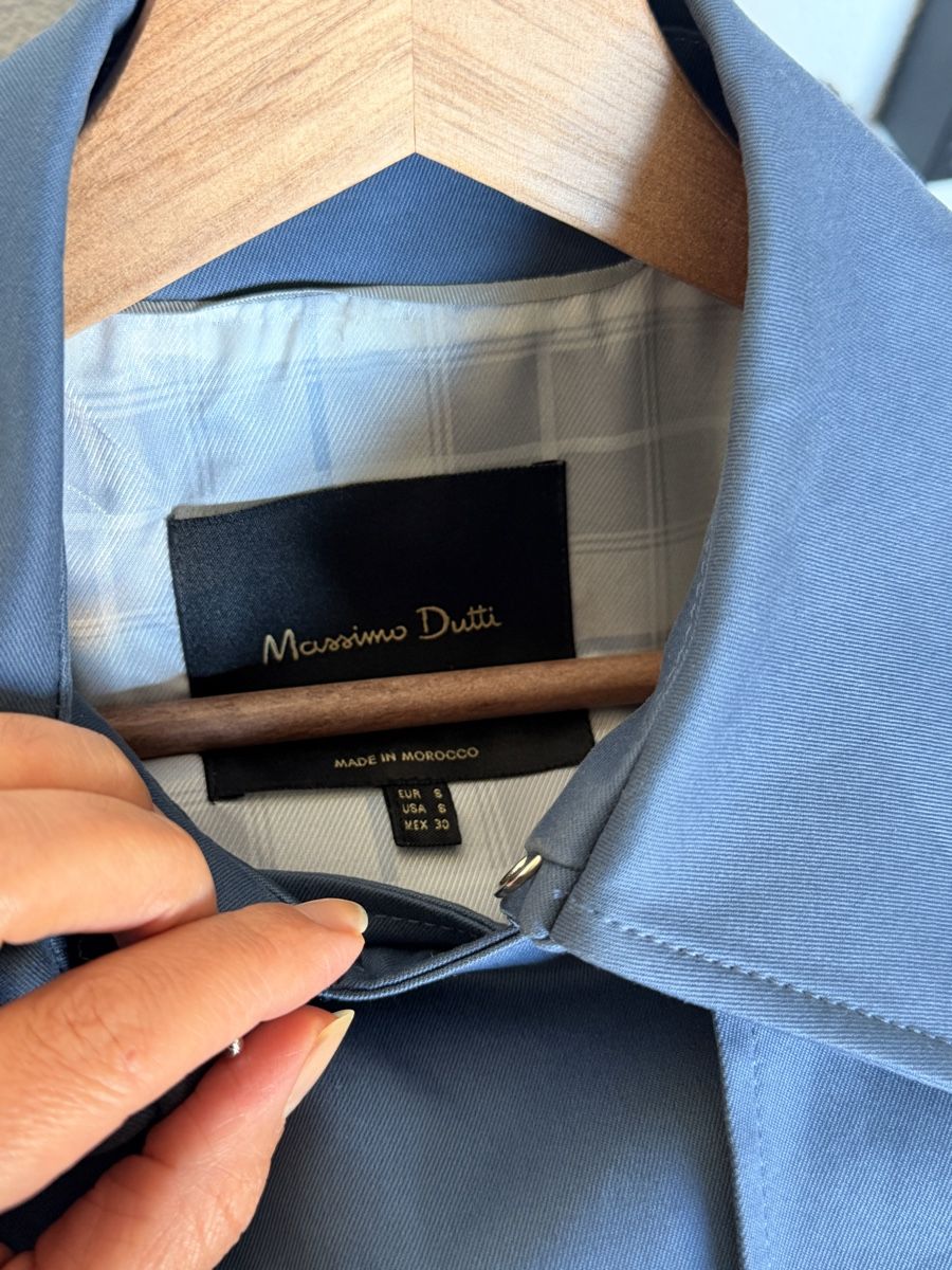 Massimo Dutti Mäntel: Trench-coat Massimo Dutti bleu taille S – Neu (gemäss Beschreibung) aus Bulle von LeMoleson 3