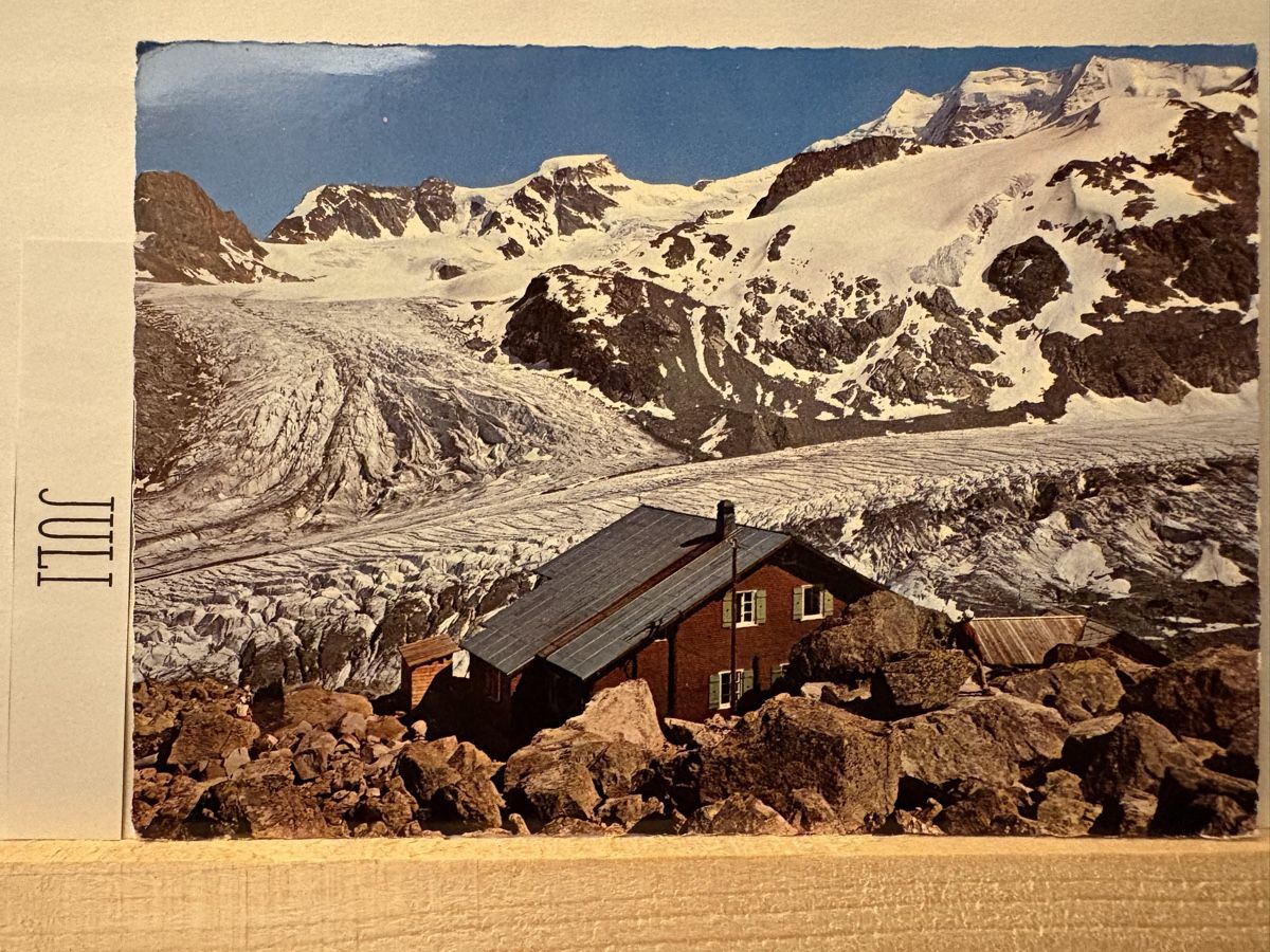 Ansichtskarten: AK von Bivalhptte Piz Palü – Gebraucht aus Rümlang von Kartenpost1