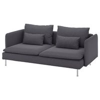 Ikea SÖDERHAMN nur Bezug! (gunnared mittelgrau)