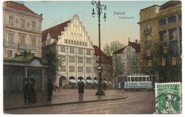 ZÜRICH Paradeplatz, Tram