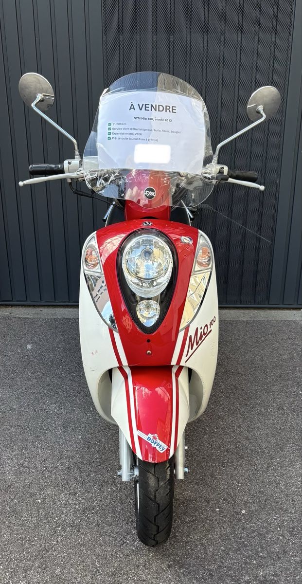 Sym Scooter: Sym mio 100 - expertisé 5.2026 - full service  – Usato da St-Imier venduto da ic.27 2