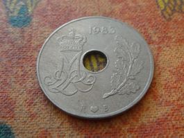 DANEMARK  25  Ore  1983