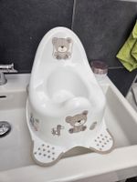 Töpfchen mit Teddy-Motiv gut erhalten 