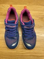 Skechers Sneaker blau pink Grösse 33 gebrauchter Zustand