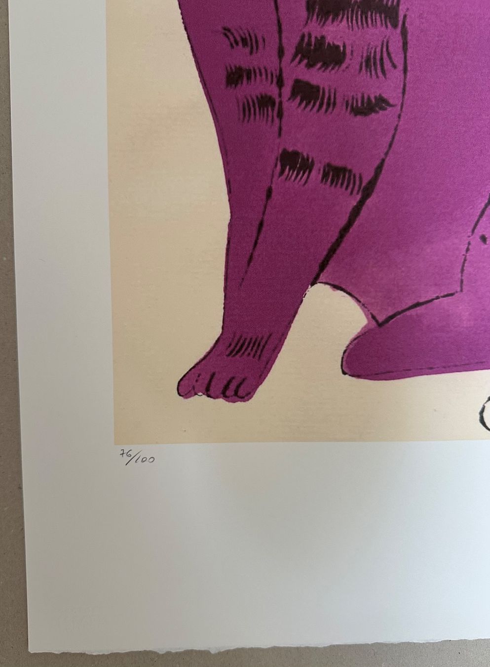 Posters & Illustrations: Warhol: Sam the Cat 76/100 – Neuf (Voir description) à Meilen par Smgdesign 1