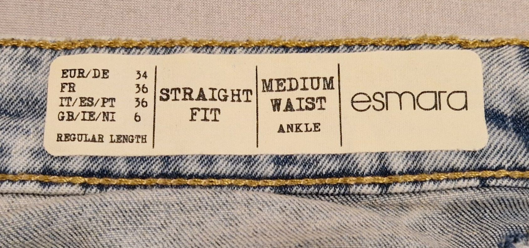 Jeans: 40) esmara Jeans, Grösse 34 – Nuovo (secondo la descrizione) da Menziken venduto da chs_xd76 2