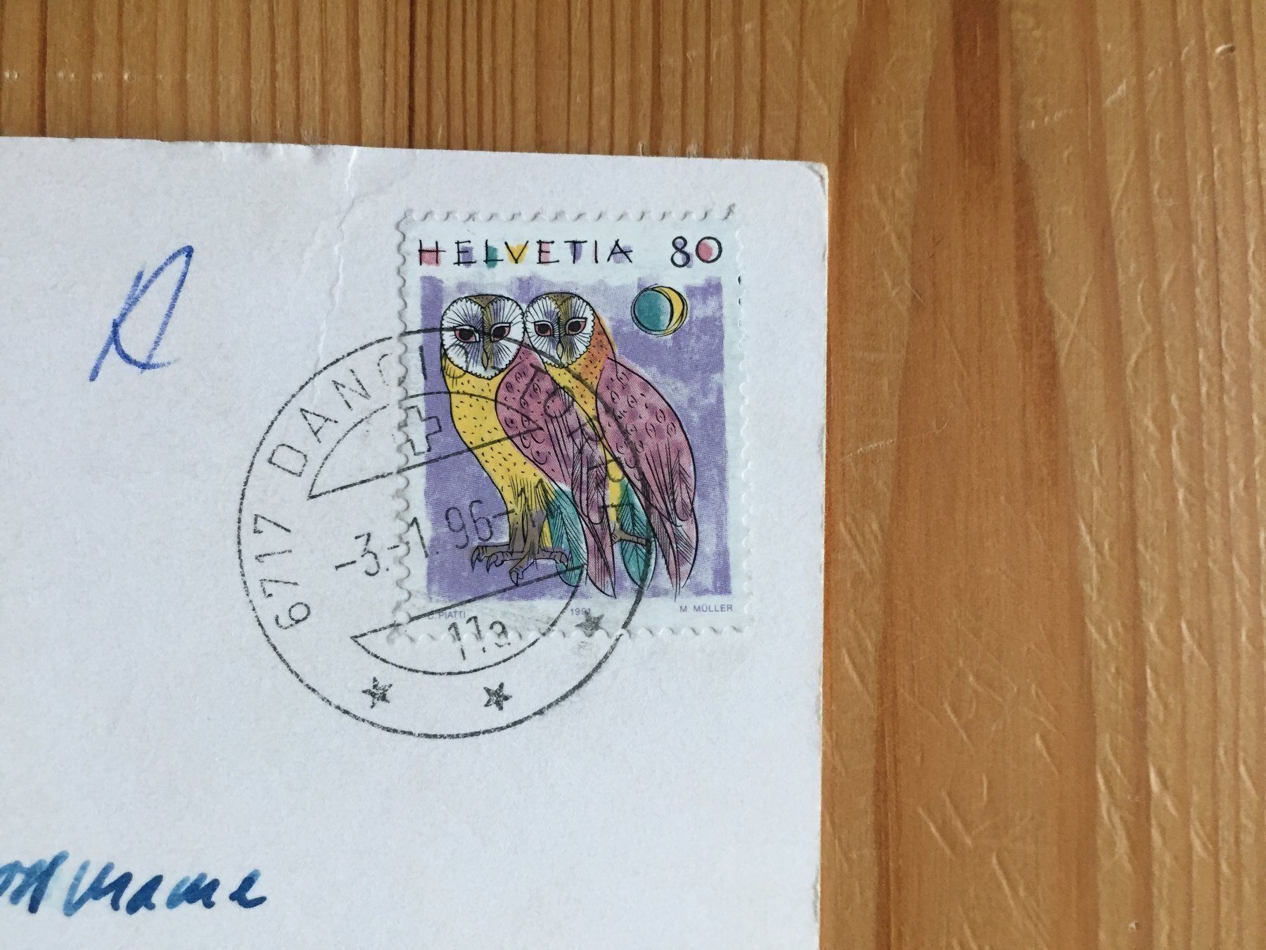 Cartoline postali: Torre Valle di Blenio - AK 1996 – Usato da Oberuzwil venduto da Henri09 1