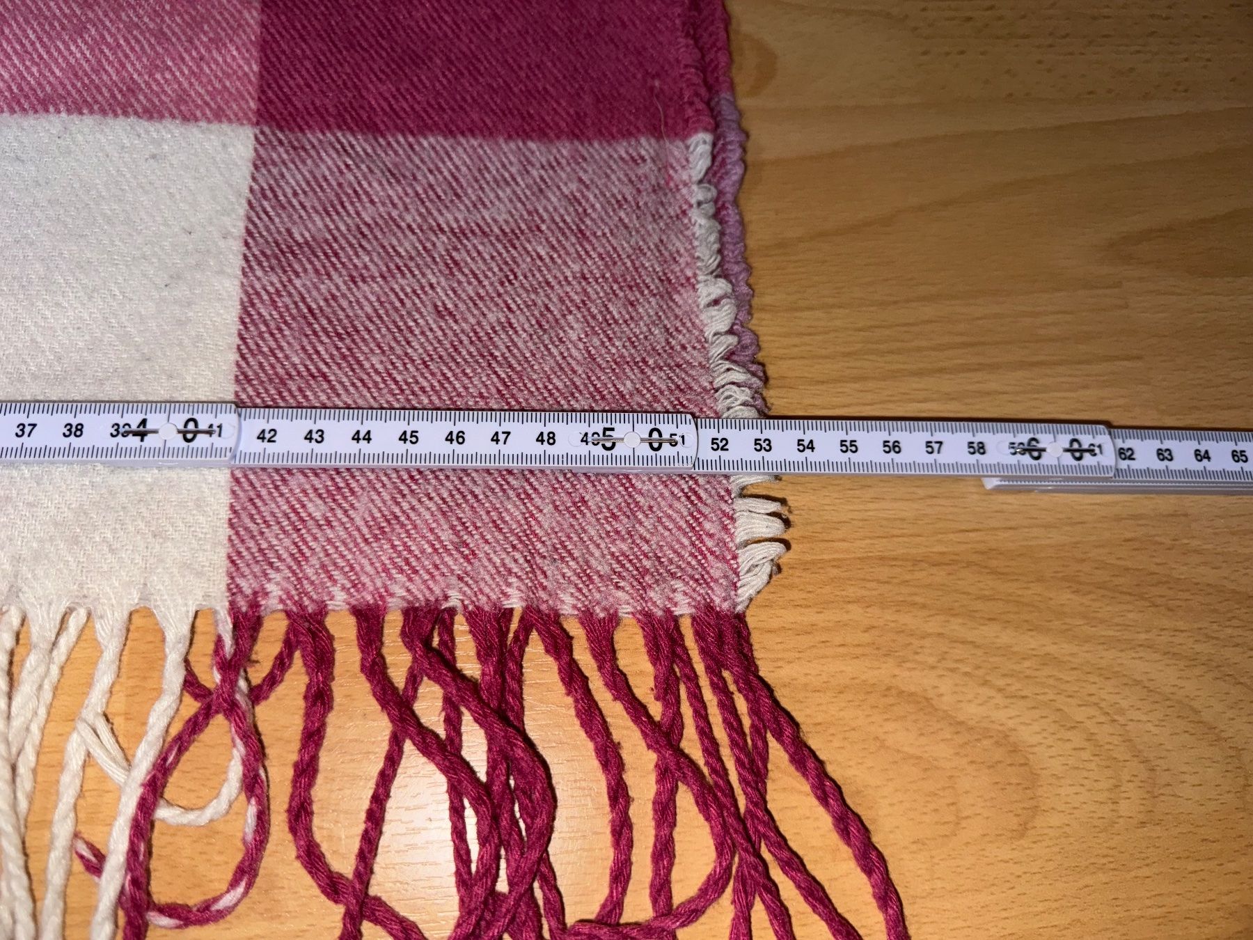 Foulard & Sciarpe: Weicher karierter Schal – Usato da Grosswangen venduto da shoes.bags.and.co 2
